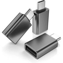 Usb C To Usb Adapter Pack Of 2 Usb C To Usb A Adapters Male To Female Usb C Po - £10.93 GBP