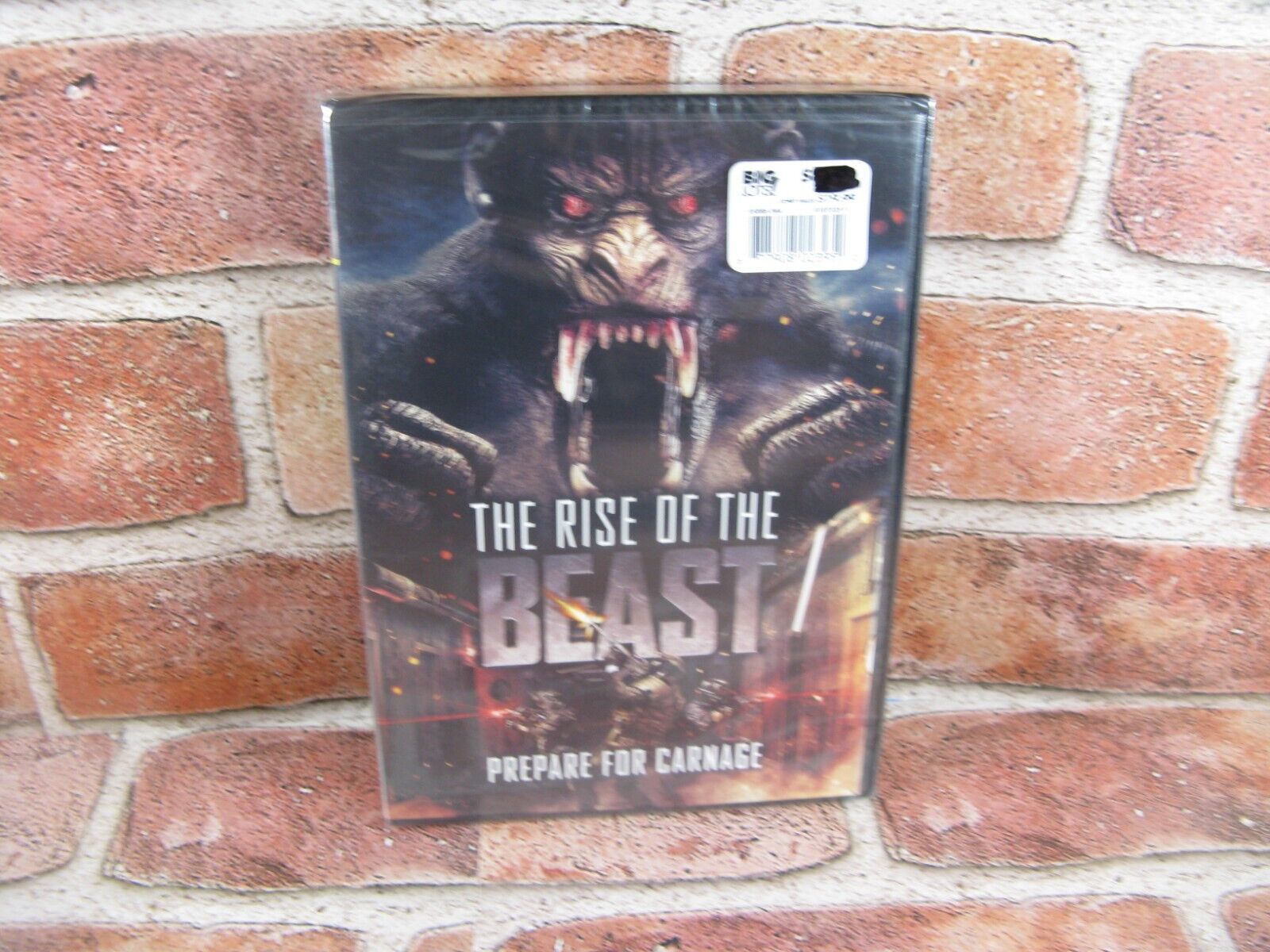 Primary image for The Rise Of The Beast DVD 2022 Horror Creatures Gorilla Arthur Boan NEW