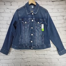 Lane Bryant Denim Jacket Womens Sz 12 New With Tags  - $29.69