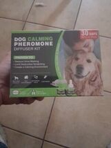 Dog Calming Pheromone Diffuser Kit Diffuser And Refills New In Box - $17.82