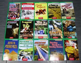 15 McGraw-Hill Books LOT  MATH SOCIAL STUDIES SCIENCE Oceans Recycling 4... - $14.99