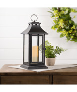 Traditional Black Lantern with LED Candle (Set of 2) - $124.43