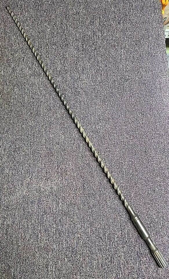Carbide Spline CONCRETE MASONRY BIT  1/2&quot;x36&quot;x 30&quot; 2-Cutter Hammer Drill... - $23.65