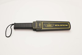 Uzi Handheld Portable Metal Detector Wand For Adults, High Sensitivity, Security - £72.13 GBP