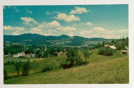 Aerial View Concord New Hampshire NH Tichnor Bros Lusterchrome Postcard c1950s - £3.20 GBP