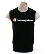 Champion Signature Black Sleeveless T-shirt Men&#39;s NWT - £27.86 GBP