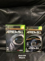 Area 51 Microsoft Xbox CIB Video Game - £18.70 GBP