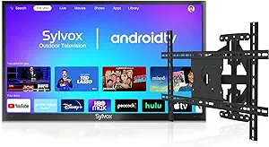 55 Outdoor Smart Tv With Tv Mount, Outdoor Tv 4K Uhd, Voice Remote Contr... - $3,331.99