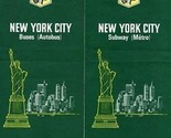 Michelin New York City Buses and Subway Maps 1950&#39;s - $99.03