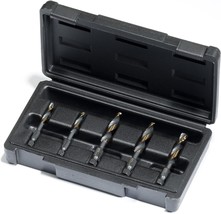 5-Piece Combination Drill And Tap Set By Champion, Model Dt22Hex-Set-Nc5. - $122.96