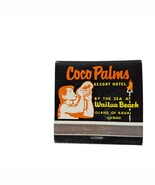 Vintage Matchbook Coco Palms Resort Hotel Wailua Beach Kauai HI Advertising - $201.85 MXN