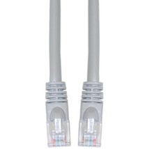 Cat6 Ethernet Crossover Cable, Snagless/Molded Boot, Gray, 50 Feet, 2 Pa... - £57.06 GBP
