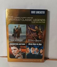 TCM Greatest Classic Legends: Burt Lancaster DVD Set 2011 Local Hero, Se... - £6.97 GBP