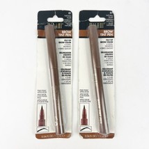 TWO New Milani Brow Tint Pen Fine Felt Tip Marker 01 Natural Taupe 0.04 ... - £27.52 GBP