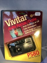 Vivitar PS80 New Old Stock Camera Auto Focus 1991 - Prints Date on Photos - £22.15 GBP