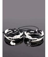 2pcs Yin &amp; Yang Charm Bracelet - £7.03 GBP
