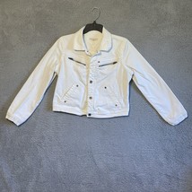 Tommy Jeans Jacket Jean White Lightweight Cotton Classic Womens Size XL - $23.76