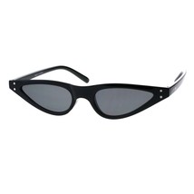 Trendy Flaco Gafas de Sol Mujer Pequeño Plano Cateye Ovalado Marco UV 400 - £8.90 GBP