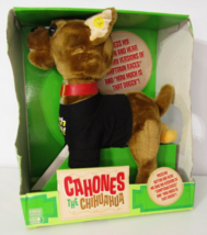 Vintage Gemmy Cahones The Chihuahua Adult Humor Talking Dog In Box Untested - $64.87
