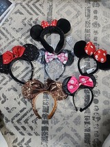 Disney Mickey/Minnie Ears set of 6 assorted ears headband. - $36.85