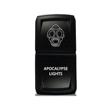 CH4X4 Rocker Switch V2 Apocalypse Lights Symbol 6 - Blue Led - £12.52 GBP