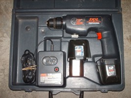 Skil 2736 Top Gun Cordless Drill and Case FOR PARTS OR REPAIR ONLY NEEDS... - £23.90 GBP