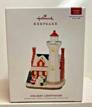 Hallmark 2019 Magic Cord Holiday Lighthouse Ornament New Ship Free 8th In Series - £64.09 GBP