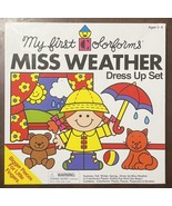 Miss Weather My First Colorforms Dress Up Play Set Nice Condition - 2017 - $33.86 CAD