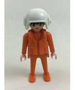 Playmobil 3789 Rescue White Helicopter Replacement Pilot Figure Pieces P... - $14.80