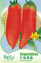 1 Pack 20 Seeds Ox Horn Tomato Seeds Tasty Tomato Vegetables #Nf531 Fres... - $8.97