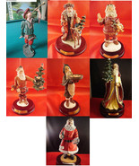 DUNCAN ROYALE FIGURINES SANTA BAVARIAN, TUMPET, NAST, CIVIL WAR, WASSAIL... - £83.79 GBP+