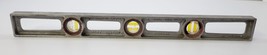 N) Vintage Port Austin Michigan Carpenter Level Aluminum Tool 24&quot; No 2 - £9.32 GBP