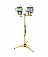 2-500 (1000) Watt Halogen Work Light With 6&#39; Stand - £88.61 GBP