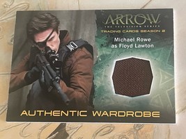 Arrow Season 2 Wardrobe Card M11 Michael Rowe as Floyd Lawton - $25.74