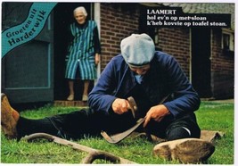 Holland Netherlands Postcard Harderwijk Laamert hol ev&#39;n op met sloan k&#39;heb - £1.75 GBP