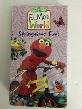 Elmos World-Springtime Fun(VHS,2002) Sesame Street Kids-TESTED-RARE-SHIPS N 24HR - £7.98 GBP
