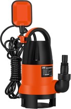 Sump Pump, Prostormer 1Hp 3700Gph Submersible Clean/Dirty Water Pump With - £61.15 GBP