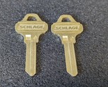 2 x New Uncut OEM Schlage Everest Key Blanks C123 - 6 Pin - $4.99