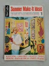 McCalls Summer Make it Ideas magazine vol III Vintage Knitting Crafts Toys 1968 - £15.56 GBP