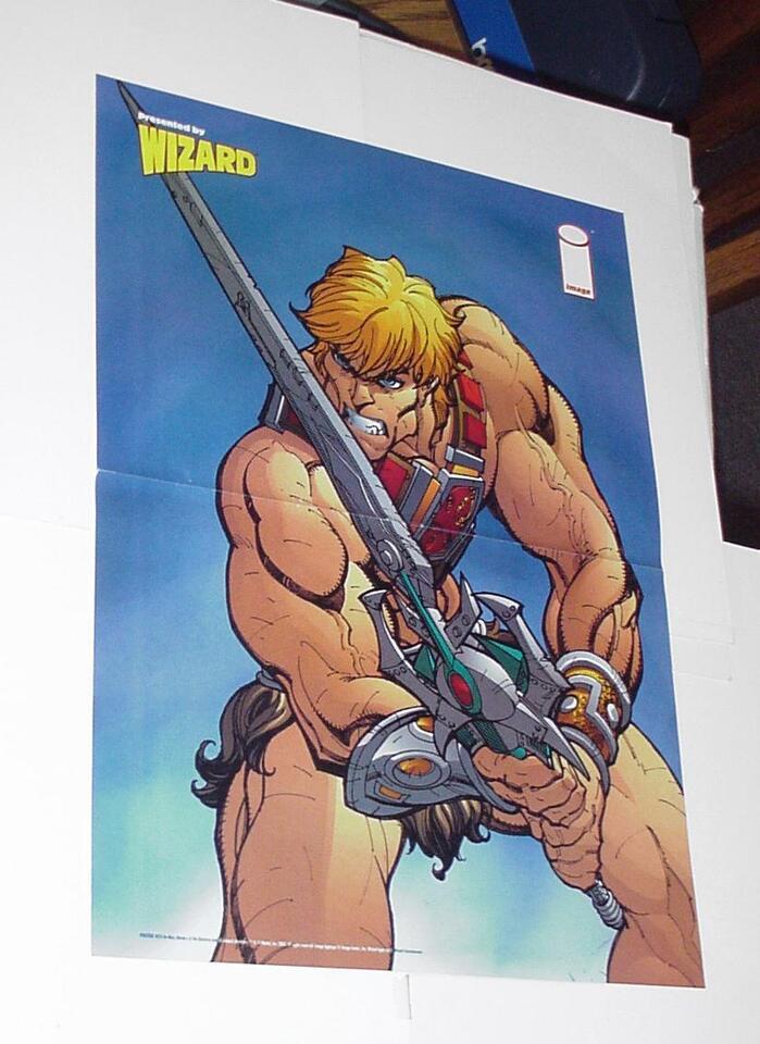 He-Man Poster J Scott Campbell Masters of the Universe Revolution New Movie Adam - £23.58 GBP