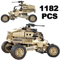 1082PCS Jumping Spider Pickup Suv Building Blocks Panzer Tank Bricks Toys  - $231.99