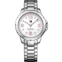 Tommy Hilfiger Women&#39;s Communion White Dial Watch - 1781632 - £51.87 GBP