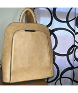 Faux vegan leather backpack new - $18.62