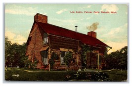 Log Cabin Palmer Park Detroit Michigan MI UNP DB Postcard Y9 - $1.93