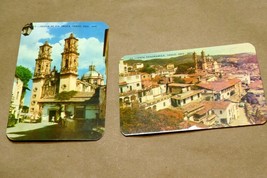 TAXCO GRO Mexico 1960&#39;s  MEXICO POCKET CALENDAR Panorama Church vista - $19.14