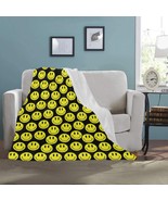 Smile Face Ultra-Soft Micro Fleece Blanket - $54.33 CAD+