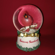 Roman Inc. Musical Cardinal Snow Globe &quot;Have Yourself A Merry Little Chr... - £30.89 GBP