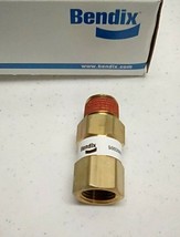 Bendix Straight 1/2&quot; Check Valve 5003980 10628245-2 4820015497410 745500... - $23.95