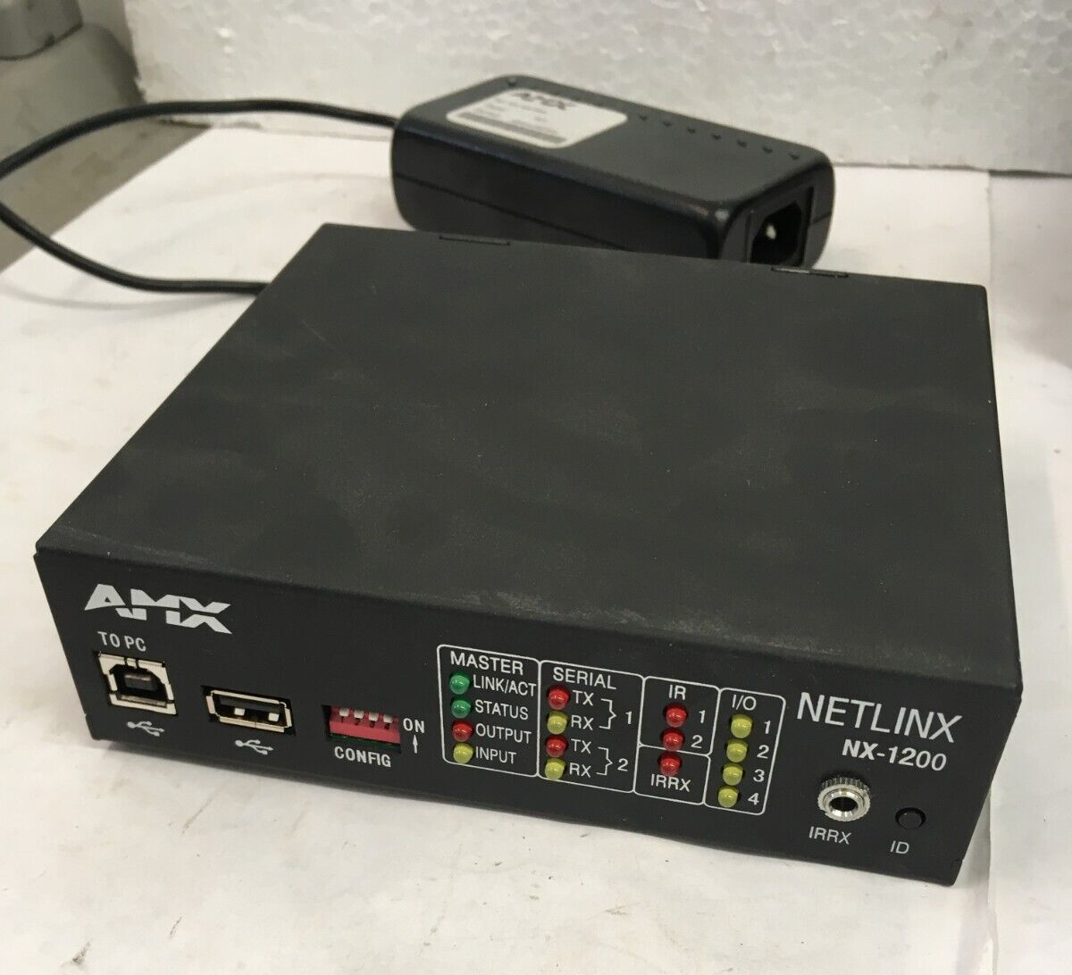 AMX Netlinx Integrated Controller NX-1200 FG2106-01 w/ PSA &amp; IR Emitter ... - $169.14