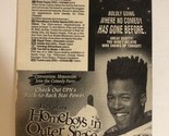 Homeboys From Outer Space Vintage Tv Guide Print Ad UPN WB TPA25 - $5.93